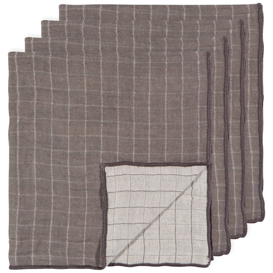 Shadow Double Weave Napkins Set of 4