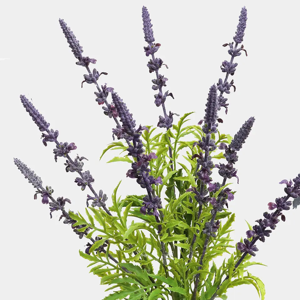 Artificial Lavender Bush 20.5"