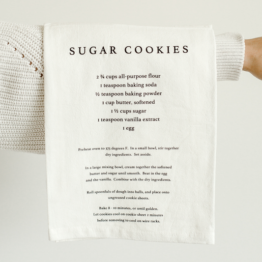 Sugar Cookies Hand Towel - Christmas Home Decor & Gifts