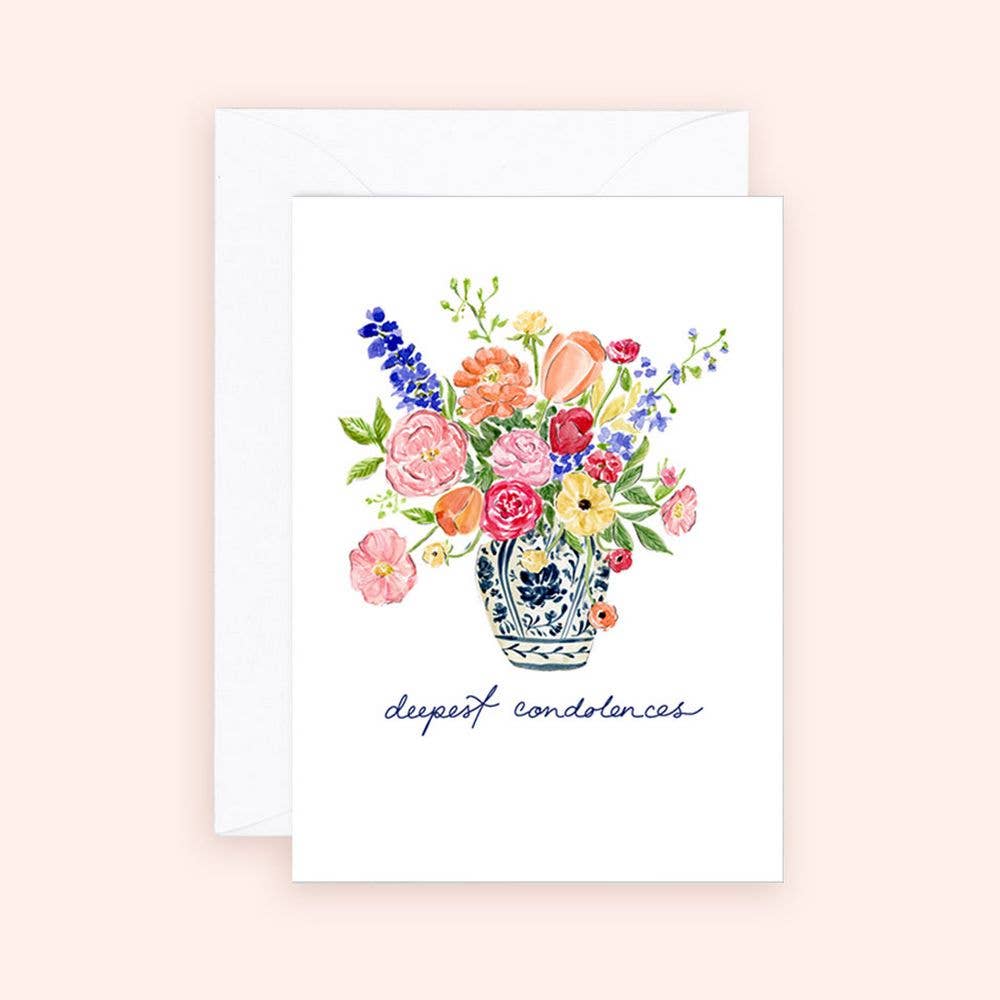 Mini Card - Deepest Condolences Enclosure Card | Sympathy