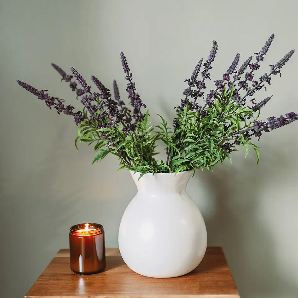 Artificial Lavender Bush 20.5"