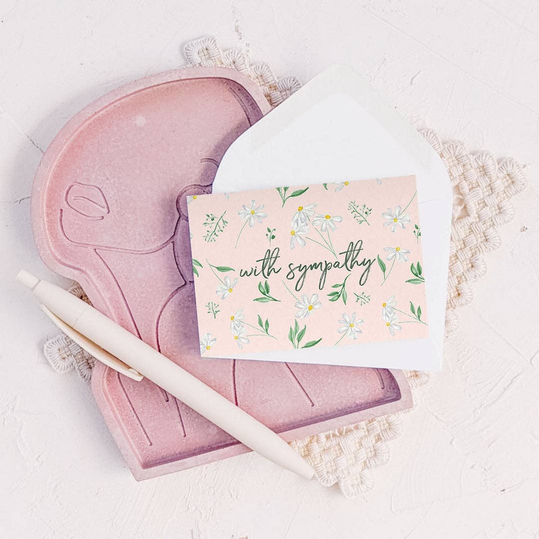 Mini Card - Floral Congratulations Enclosure Card