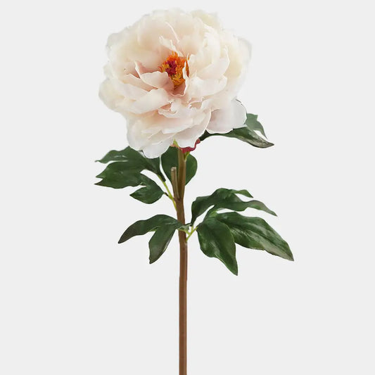 Pale Blush Real Touch Peony 20.5"