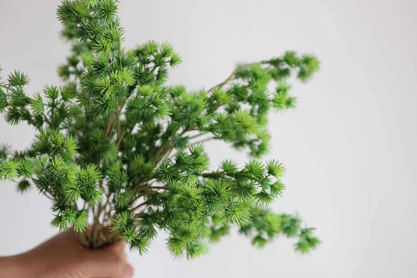 17" Faux Mini Needle Branch Bunch